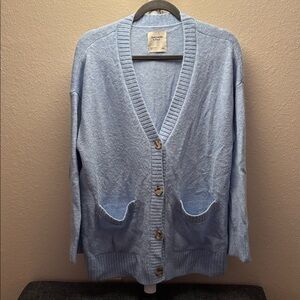 Abercrombie & Fitch Sky Blue Knit Fabric